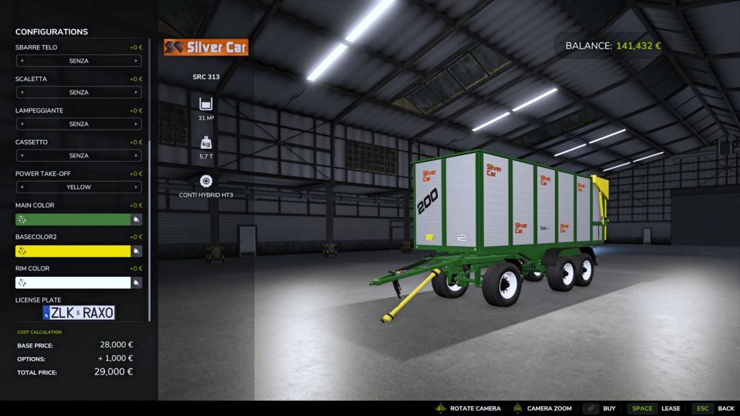 Silver Car / Vanara SRC 313 V1.1