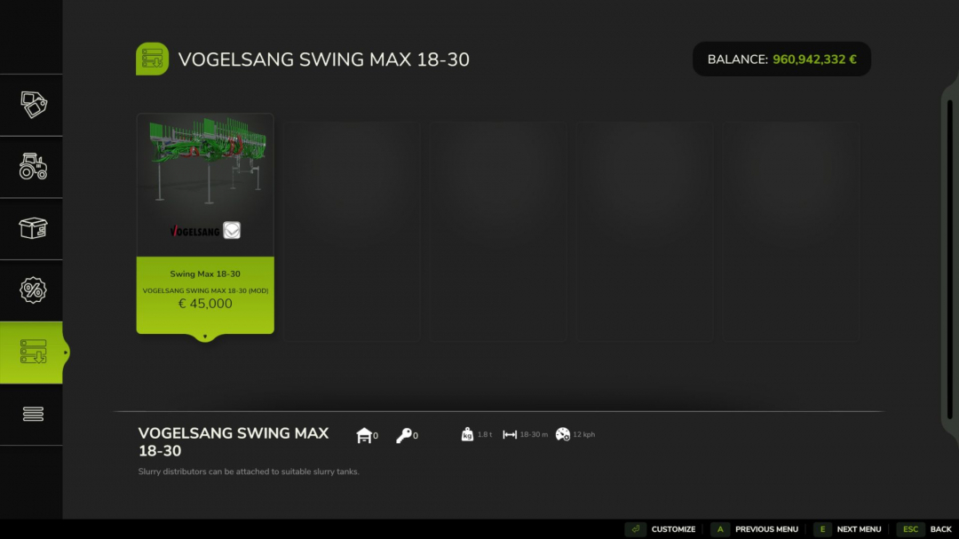 Vogelsang Swing Max 18-30 V1.0