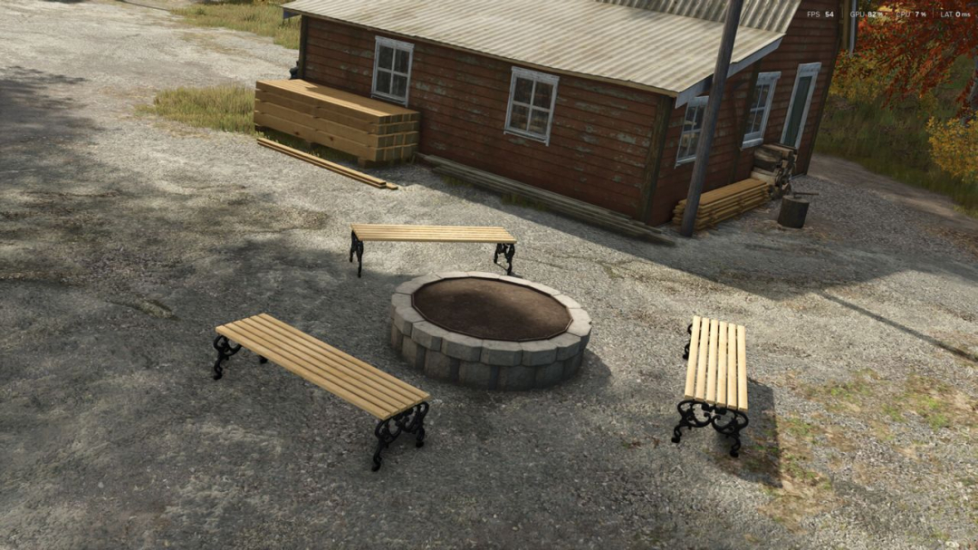 Wooden Benches Pack V1.0