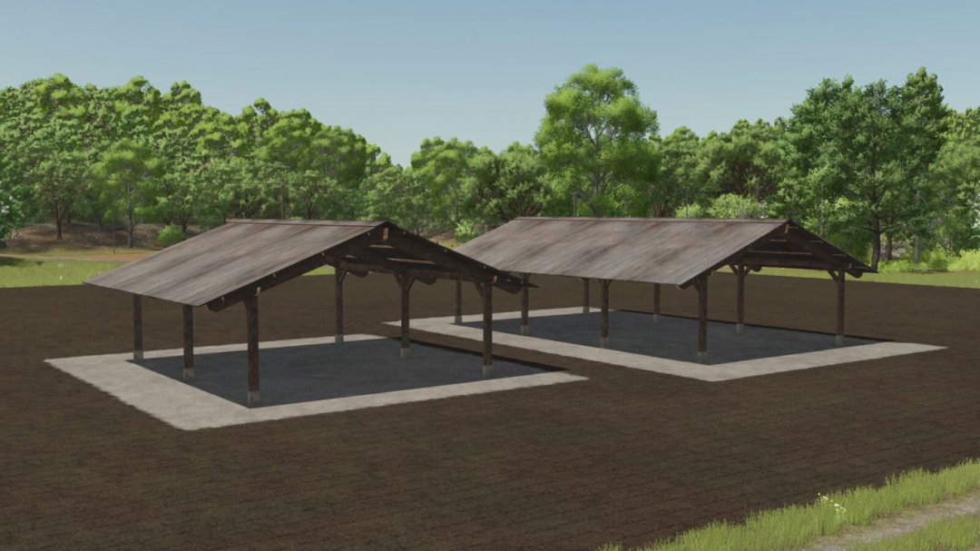 Wooden Sheds Pack V1.0