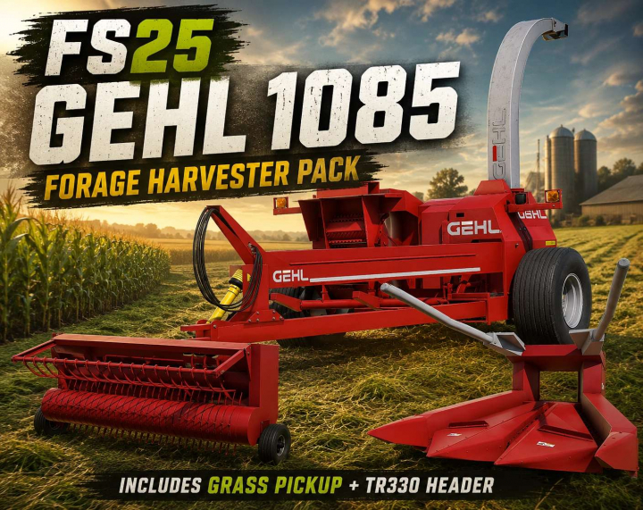 fs25-mods, Gehl 1085 Forage Harvestor v1.0.0.5