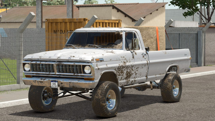 fs25-mods,  Lizard F100 V8 1975 V1.0
