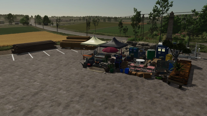 fs25-mods,  Placeable Objects Pack V1.0