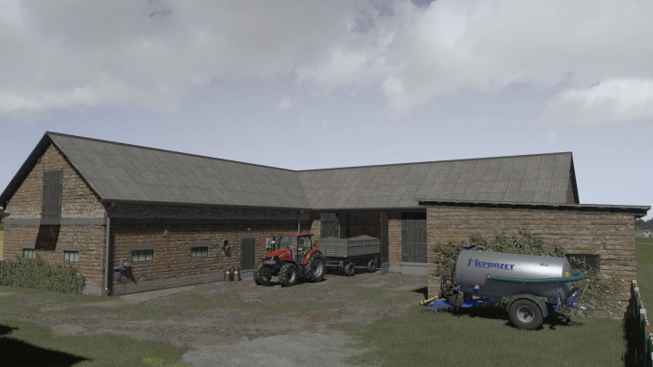 fs25-mods,  Polish buildings with cows V1.0