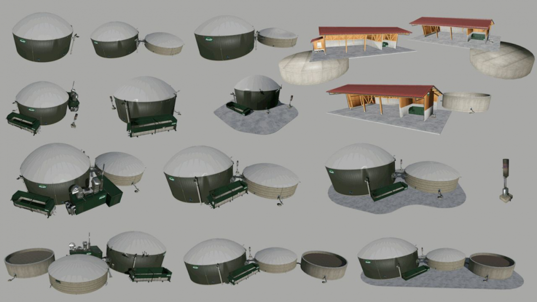 BGA – Biogas Plant Pack V1.0