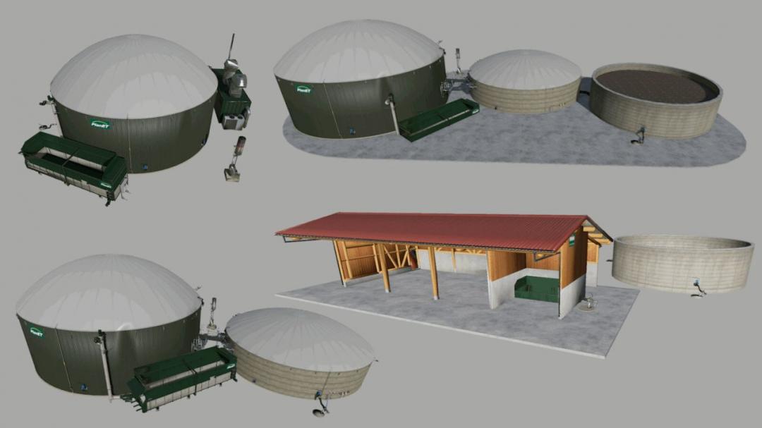 BGA – Biogas Plant Pack V1.0