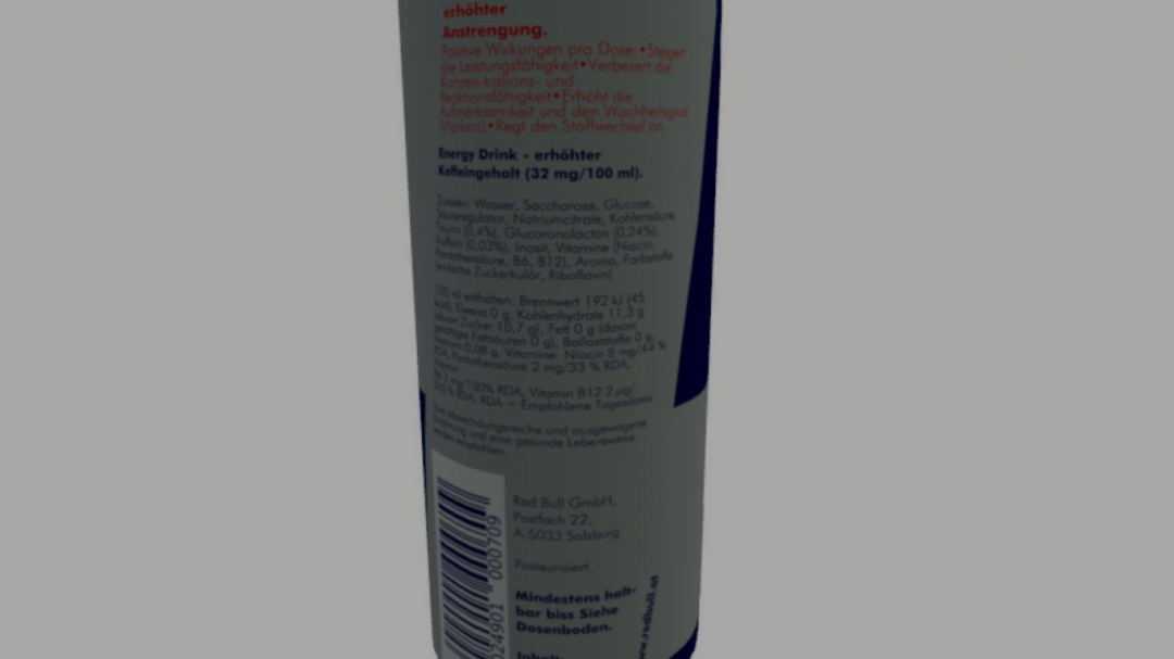 Can of Red Bull (Prefab) V1.0