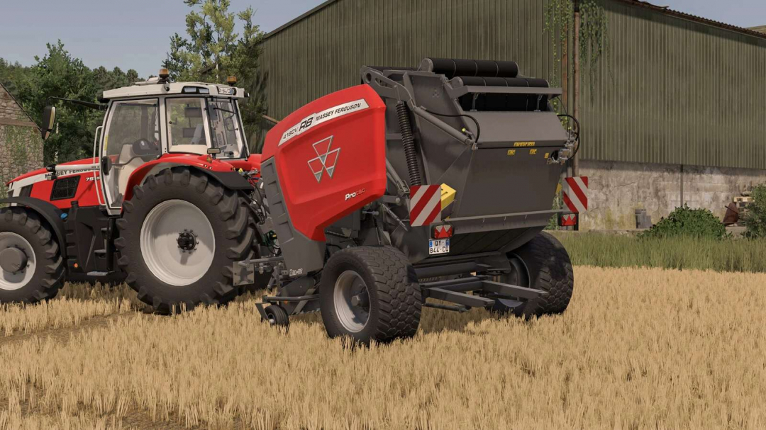 Fendt R160V and Massey Ferguson 4160V Balers v1.0