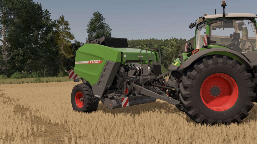 Fendt R160V and Massey Ferguson 4160V Balers v1.0