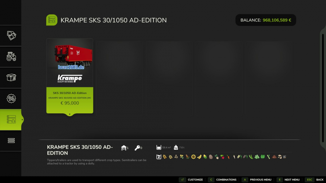 Krampe SKS 30/1050 AutoDrive-Edition V2.0.0.2