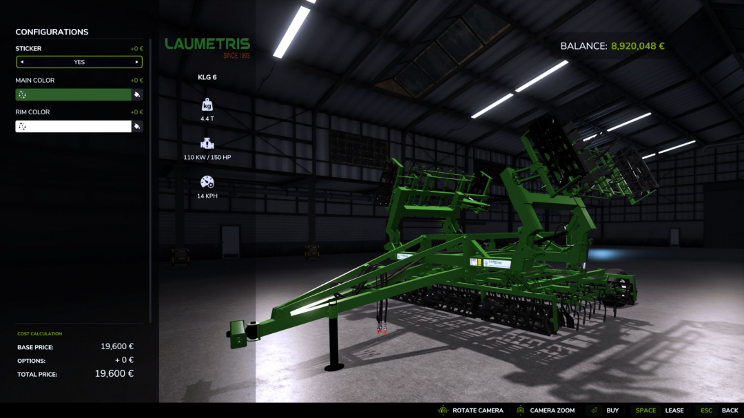 Laumetris KLG Pack Edit V1.0.0.2