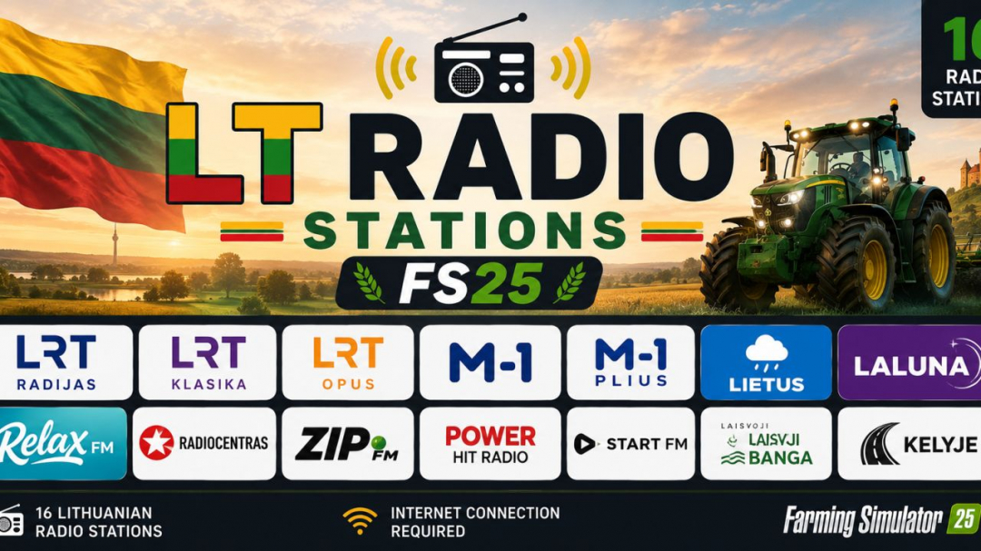 Lithuanian Radio Stations V1.1