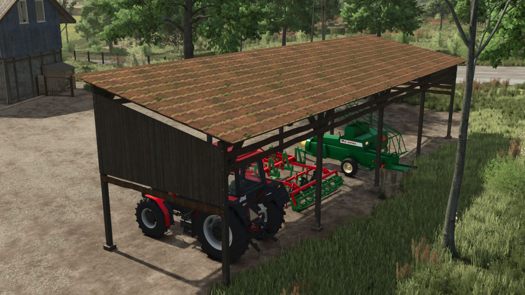 Old Polish Wooden Shed V1.0