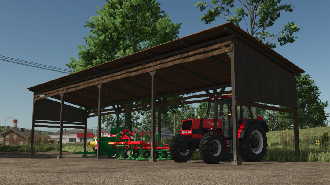 Old Polish Wooden Shed V1.0