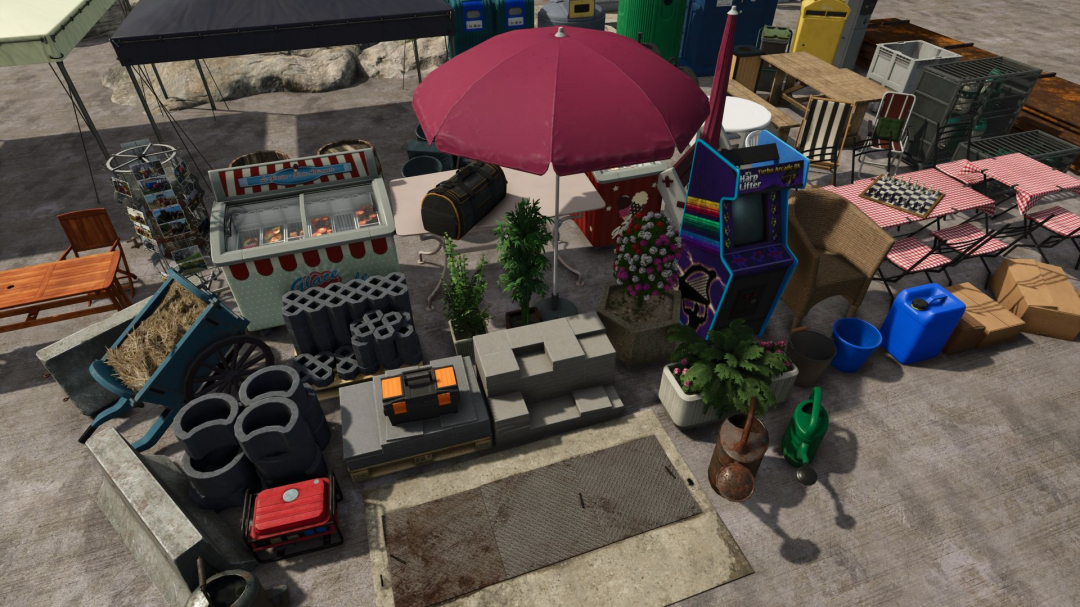 Placeable Objects Pack V1.0