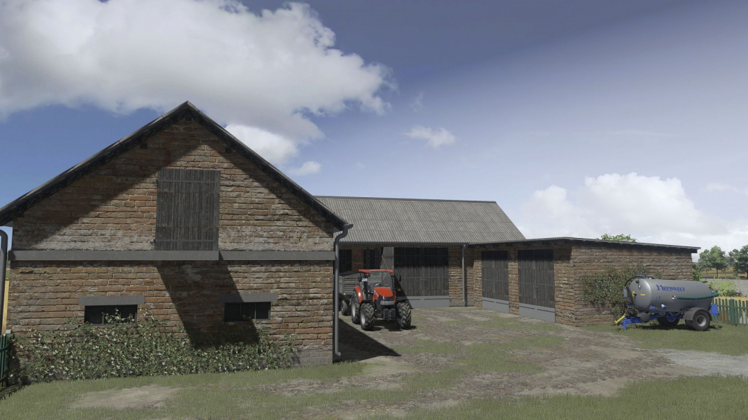 Polish buildings with cows V1.0