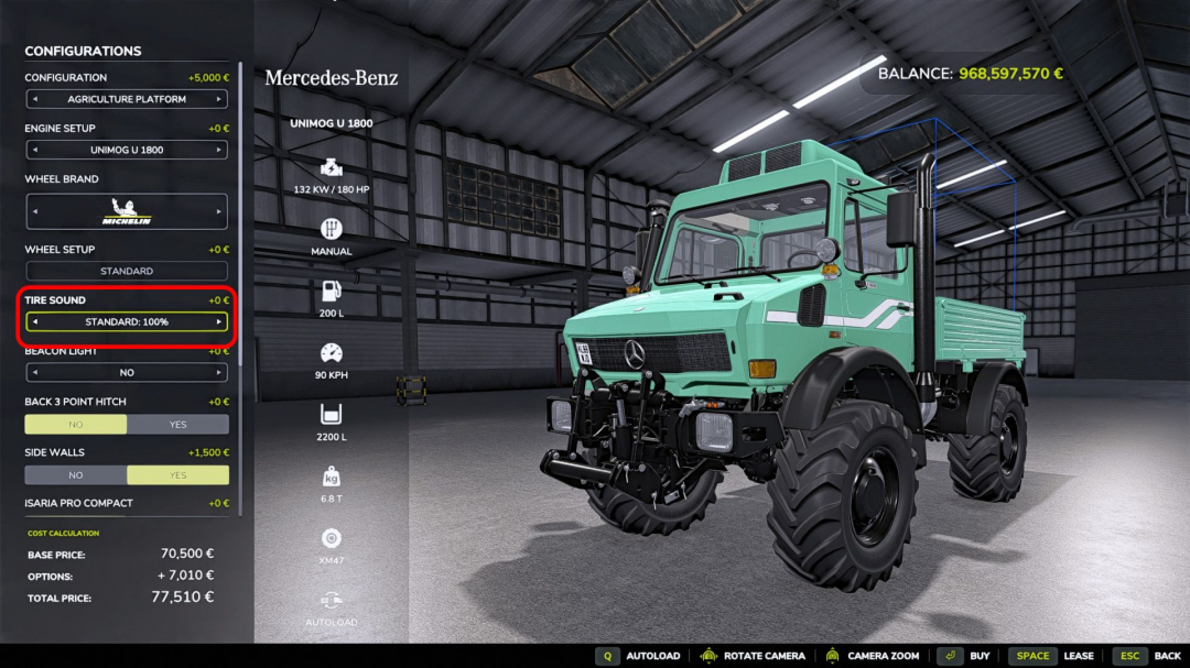 Tire sound v1.0