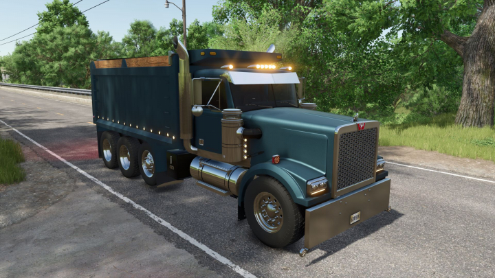 fs25-mods,  1990 Western Star 4964 Tri-Axle V1.4