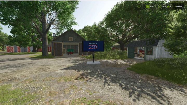 fs25-mods,  America 250 Billboard v1.0