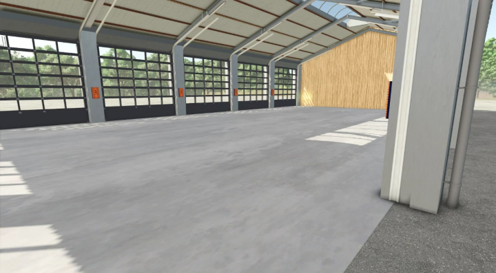 fs25-mods,  AustriaModding Modern Shed v1.1.0.4