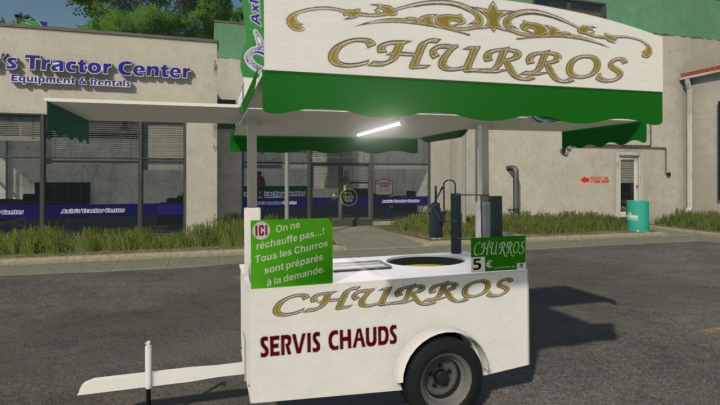 fs25-mods,  Churro stand V1.0