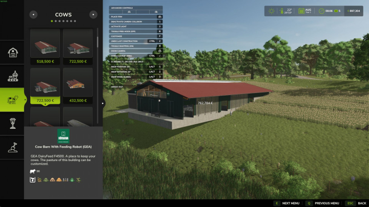fs25-mods,  Construction Undo V1.0