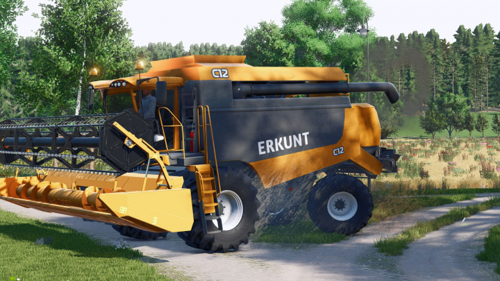 fs25-mods,  Erkunt Combine Harvester V1.0