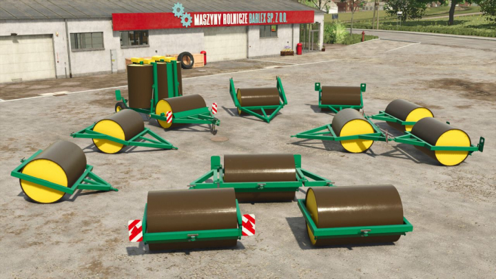 fs25-mods,  Heavy Meadow Rollers V1.0