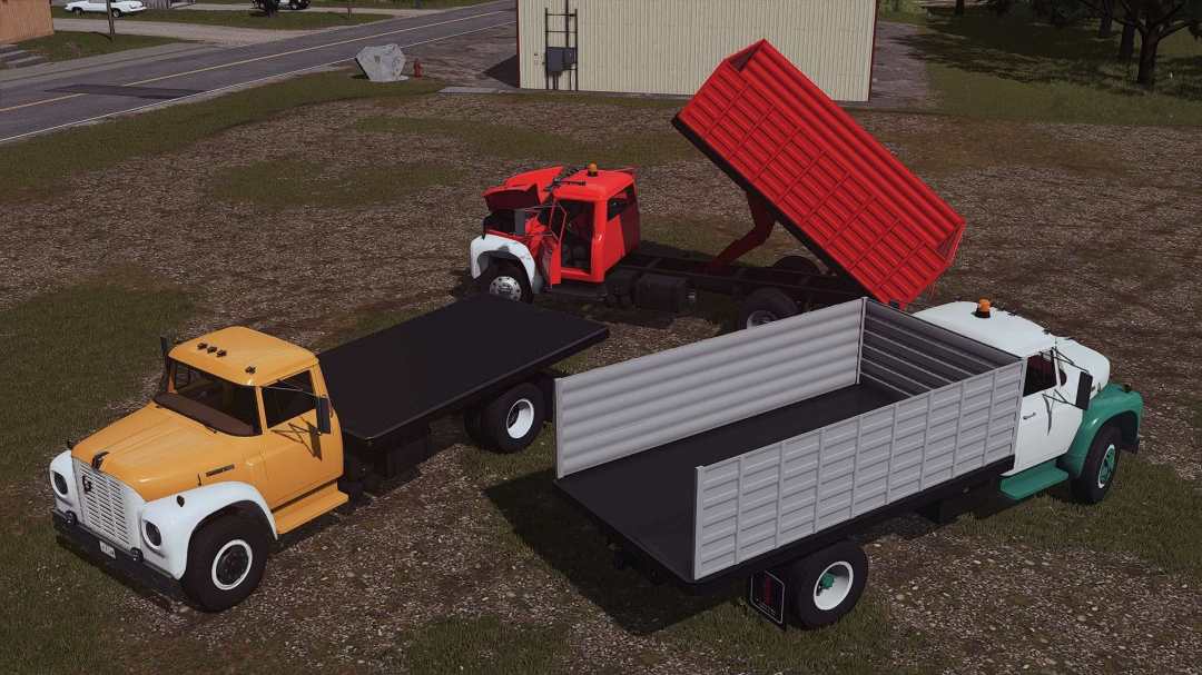 1965 IH Loadstar 1600 Grain Truck v1.0