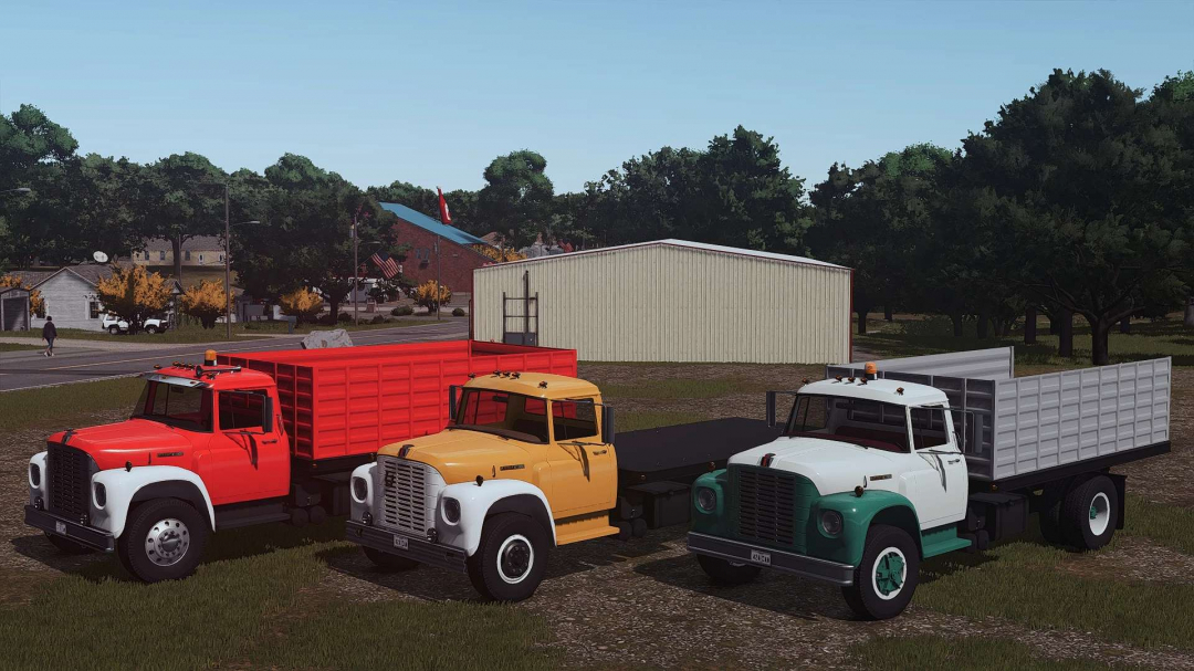 1965 IH Loadstar 1600 Grain Truck v1.0