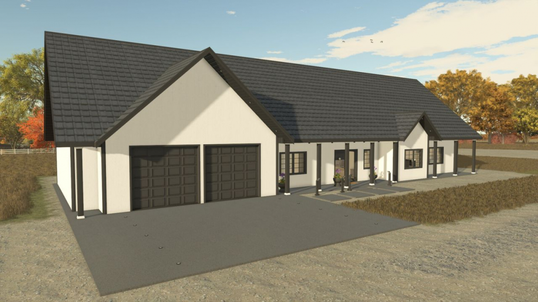 House With Two Car Garage V1.0