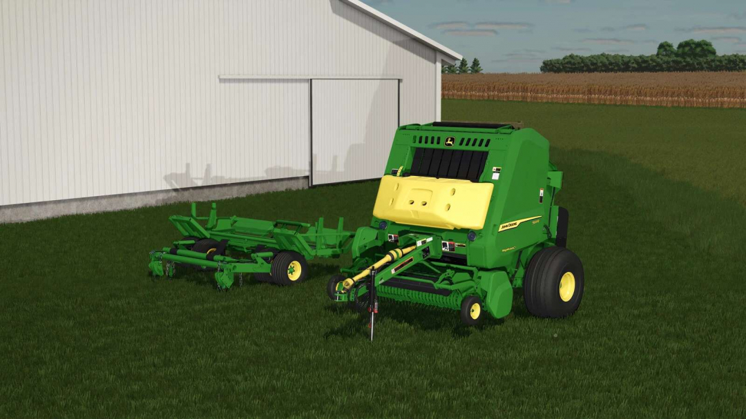 John Deere 561R Baler With Custom Bale Textures v1.0.0.1