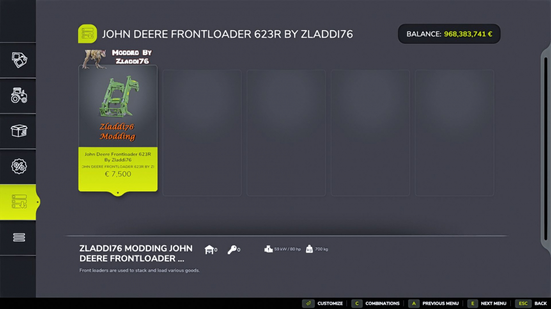 John Deere 623RE V1.0