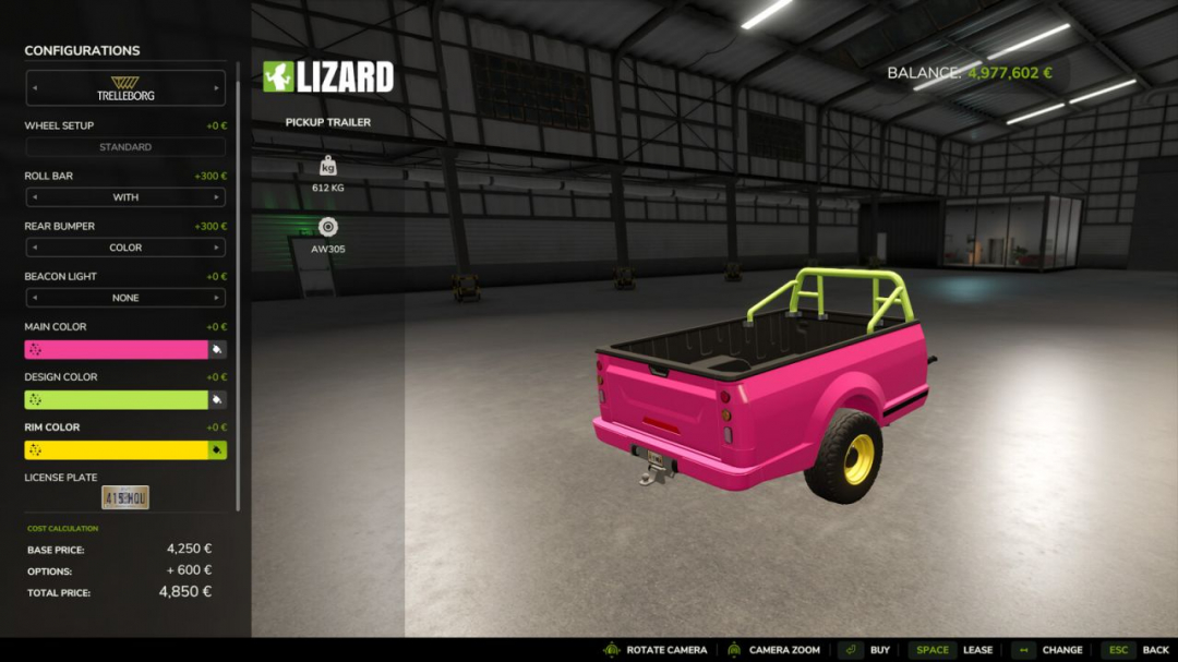 PickUp Trailer V1.1