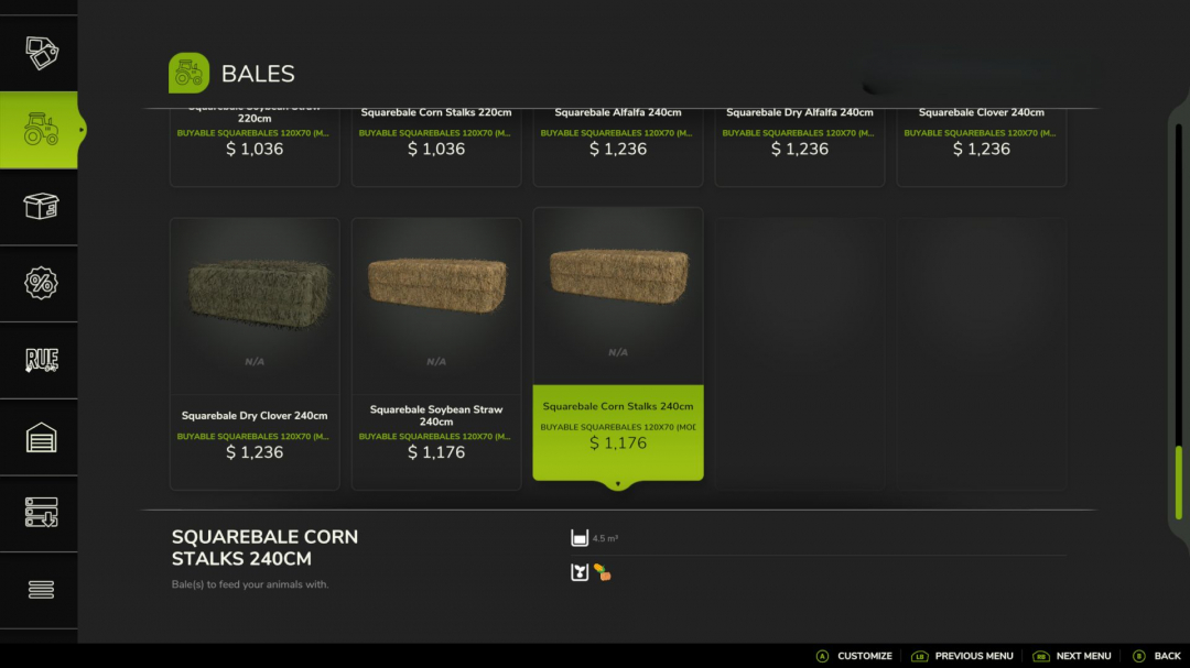 Rustic Acres Bale Sales V1.0