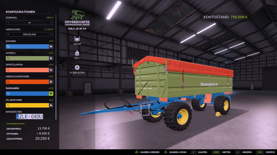 Sieversdorf trailer pack V1.0