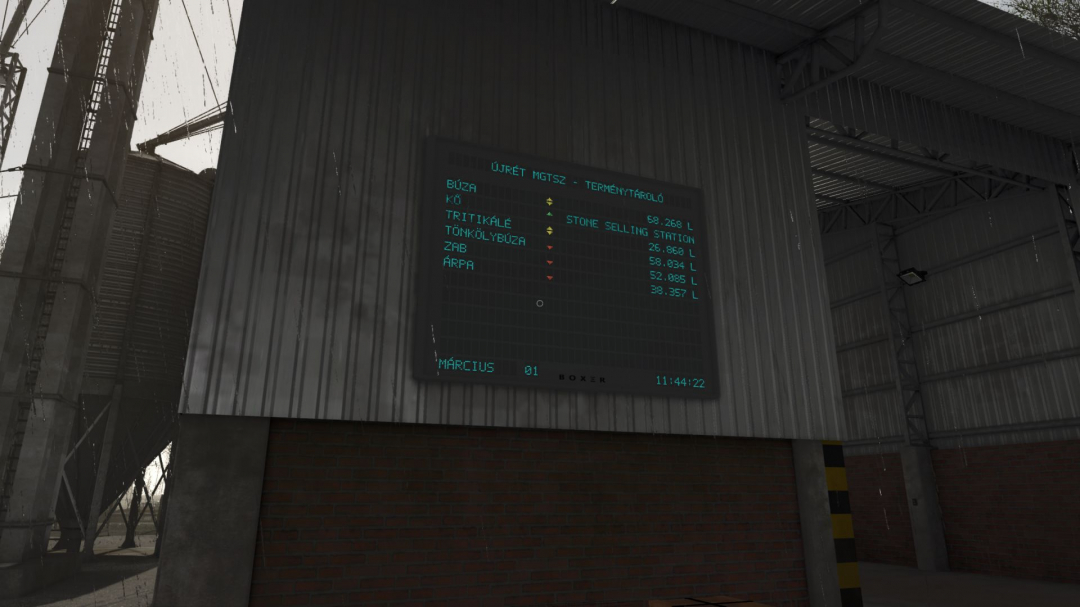 Wall-mounted LED matrix display V1.3