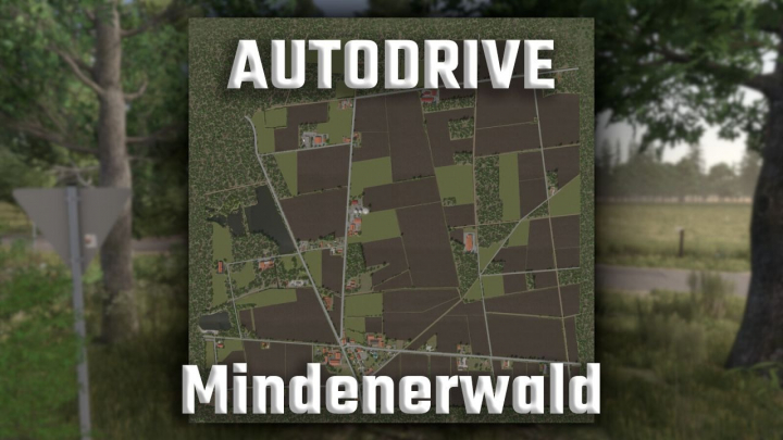 fs25-mods,  AutoDrive Mindenerwald v1.0