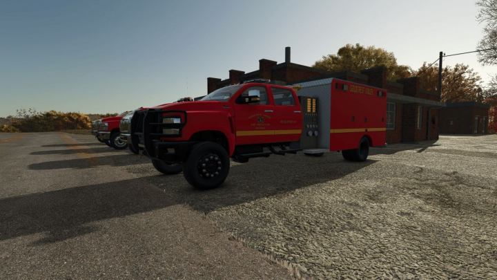fs25-mods, International CV Series Fire Truck V1.0.0.1