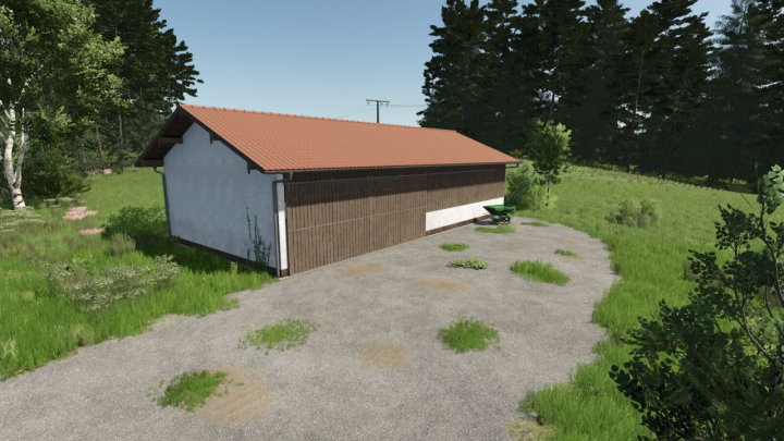 fs25-mods, Old Bavarian Fieldhall V1.0