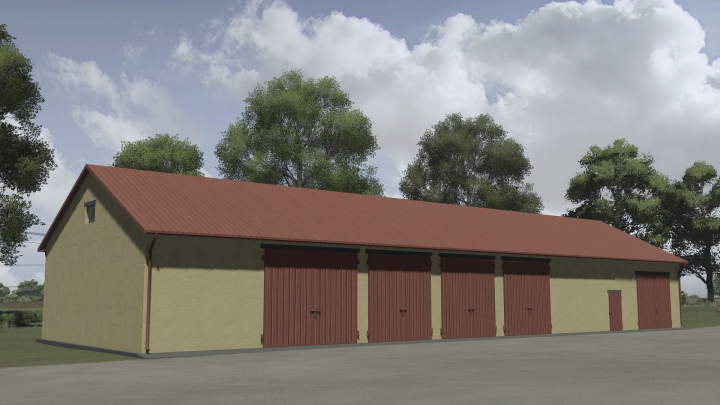 fs25-mods, Polish Large Garage V1.0