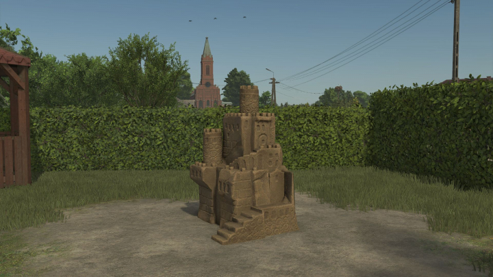 fs25-mods,  Sand Castle V1.0