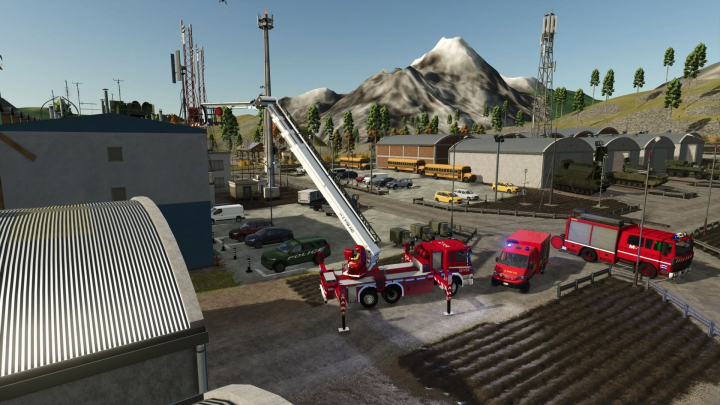 fs25-mods,  Scania Fire Unit – Articulated Reacte342C53 V1.0