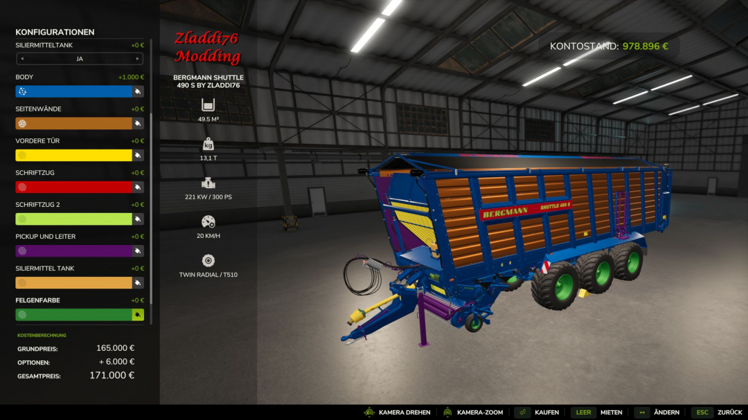 Bergmann Shuttle 490 S Edit v1.0