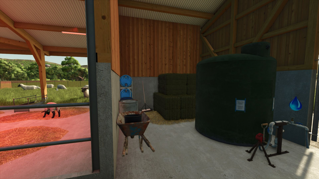 Sheep Barn For 500 Animals V1.1