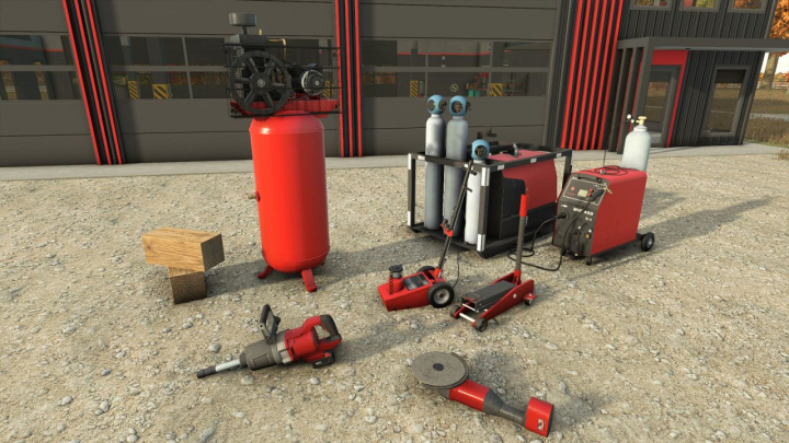 fs25-mods, Field Service Decorations Pack V1.0