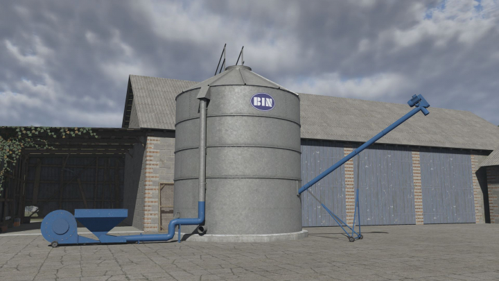fs25-mods, Grain silo BIN 60 V1.0