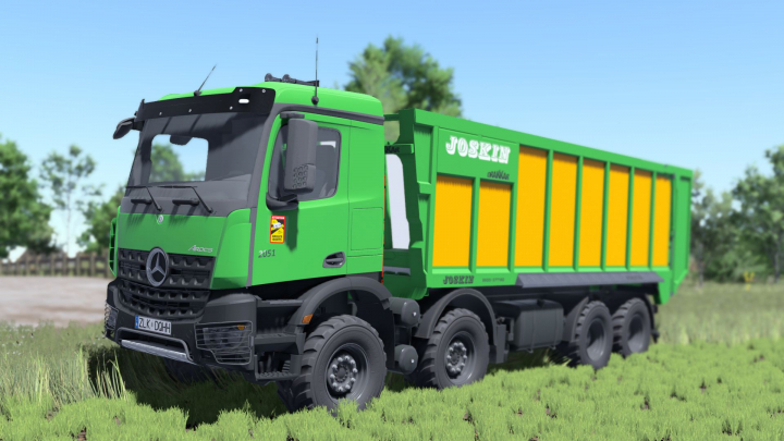 fs25-mods, Mercedes Benz Arocs Agrar V1.0.0.1