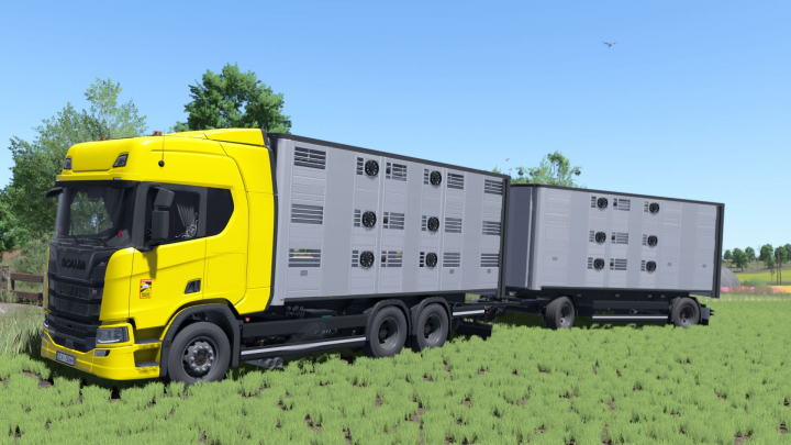 fs25-mods, Scania R animal transport V1.0.0.1