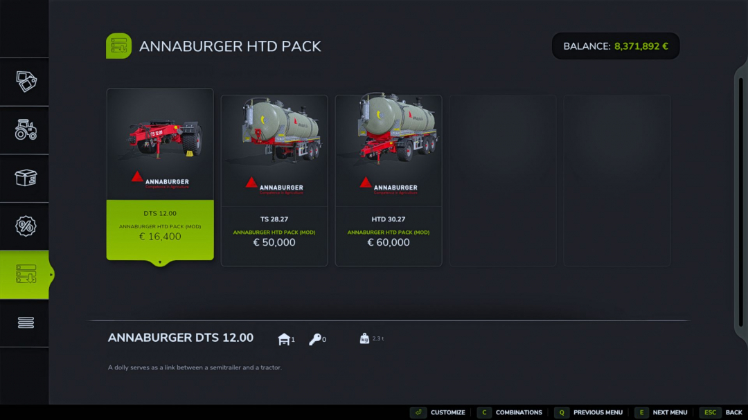 Annaburger HTD Pack V1.0.0.1